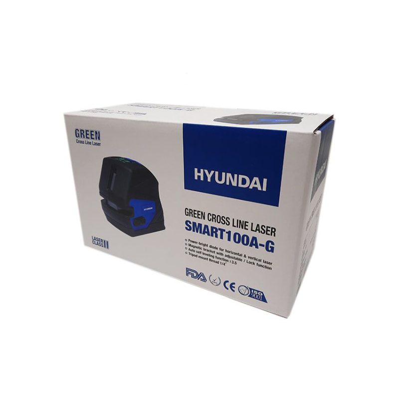 تراز لیزری هیوندای نور سبز مدل SMART100 G