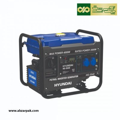 موتور برق 4 کیلووات هیوندای اینورتر استارتی مدل HG3540