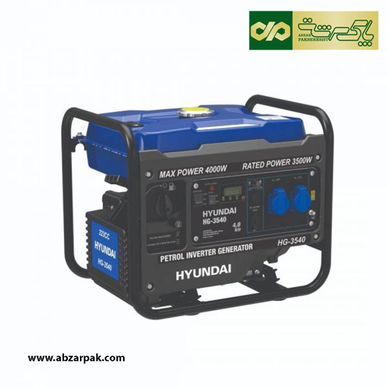 موتور برق 4 کیلووات هیوندای اینورتر استارتی مدل HG3540