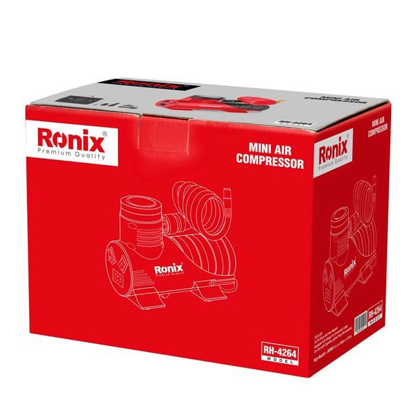 مینی کمپرسور باد فندکی رونیکس Ronix مدل RH-4264 مینی کمپرسور باد فندکی رونیکس Ronix مدل RH-4264