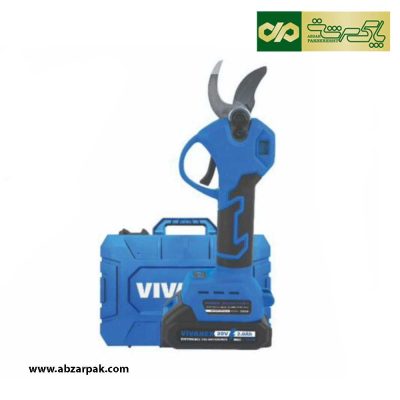 قیچی باغبانی شارژی 21 ولت دو باتری ویوارکس VIVAREX مدل VR2132PS