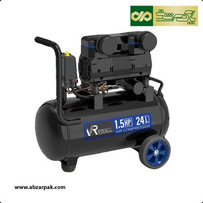 کمپرسور باد 24 لیتری سایلنت (بی صدا) ویوارکس مدل VR2415-SS