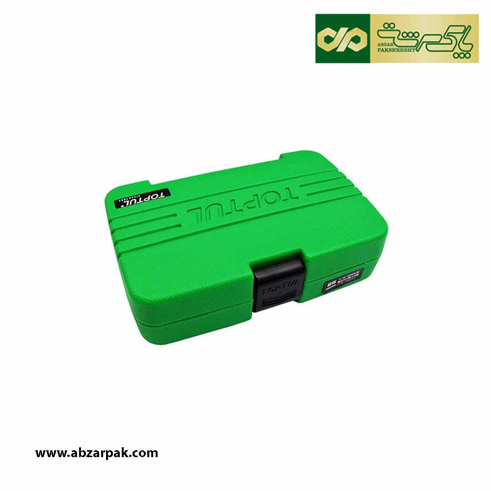جعبه بکس 25 پارچه 1/4 اینچ تاپ تول TOPTUL مدل GCAI2501 جعبه بکس 25 پارچه 1/4 اینچ تاپ تول TOPTUL مدل GCAI2501
