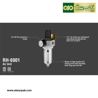 رطوبت گیر (واحد مراقبت) تک قلو رونیکس RONIX مدلRH-6901