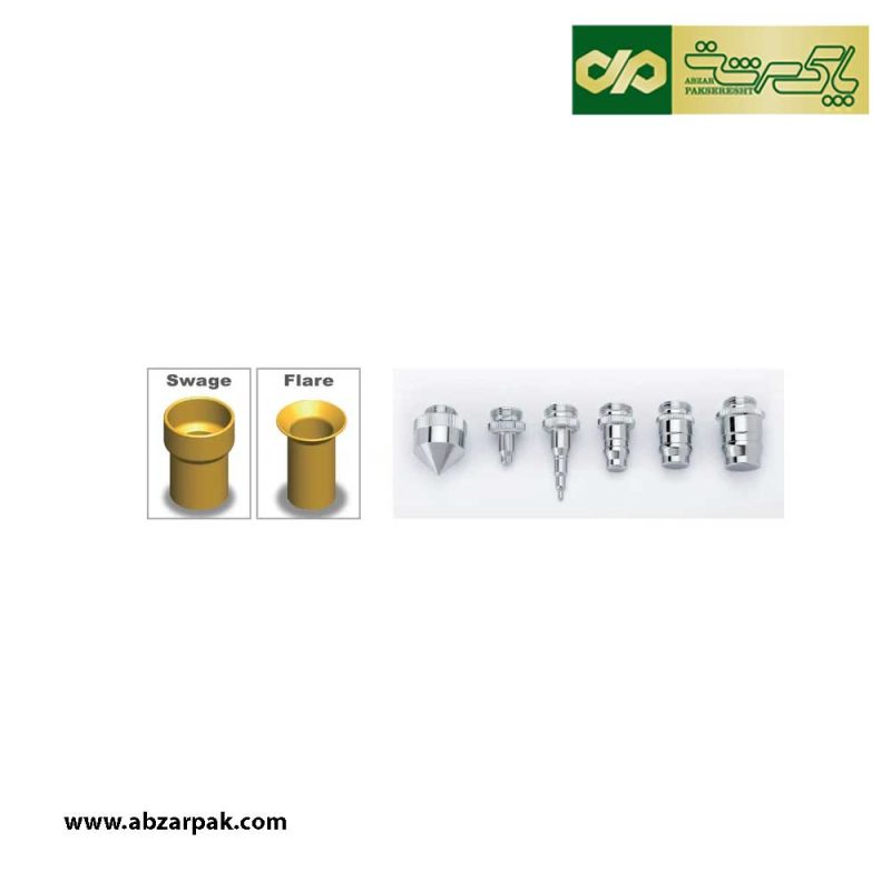 کیت لوله پرچ کُن مسی، آلومینیوم، استیل نرم 34-18 تاپ تول TOPTUL مدل JGAI1001