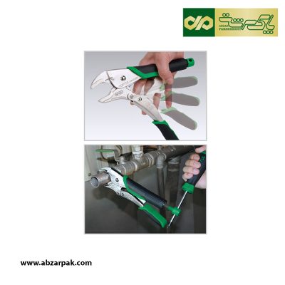 انبر قفلی 10 اینچ روکشدار ارگونومیک تاپ تول TOPTUL مدل DMAQ2210