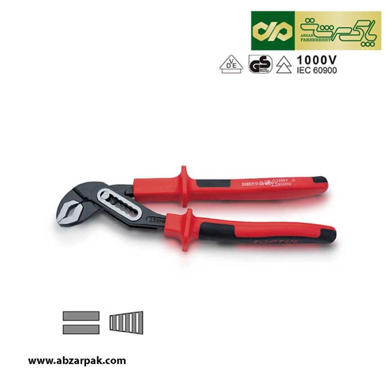 انبر کلاغی ولتاژ بالا 10 اینچ تاپ تول TOPTUL مدل DGBE2110