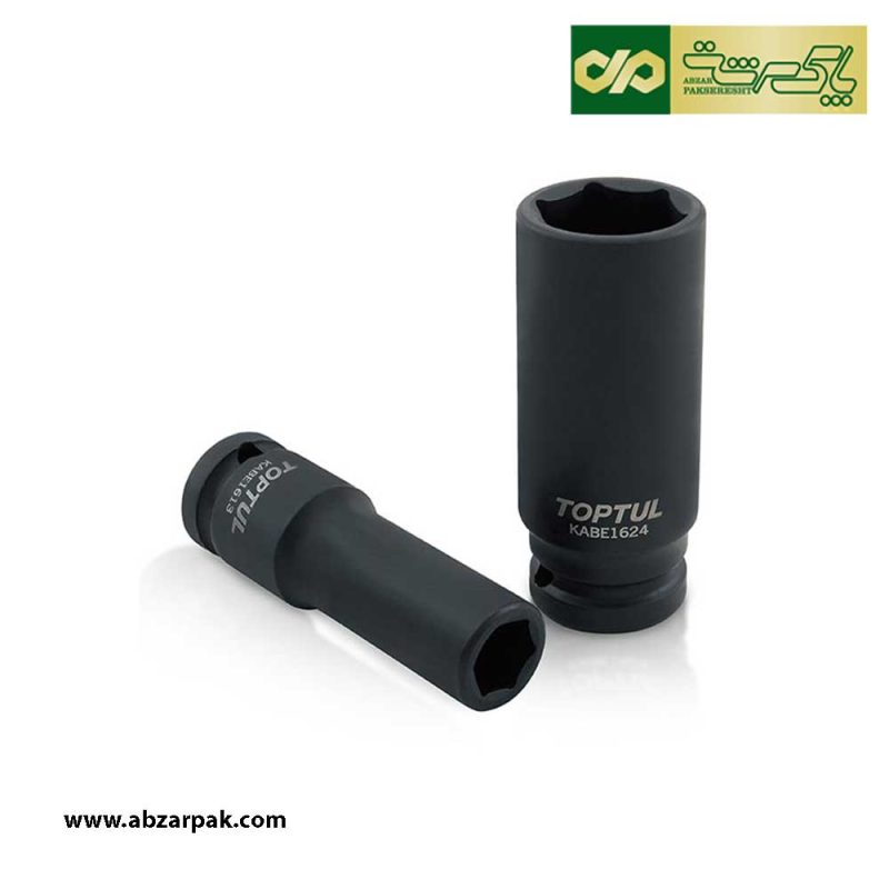 بکس 10مشکی 12 بلند 6 پر تاپ تول TOPTUL مدل KABE1610