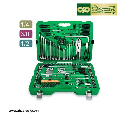 جعبه ابزار 144 پارچه 12 و 14 و 38 تاپ تول TOPTUL مدل GCAI144R