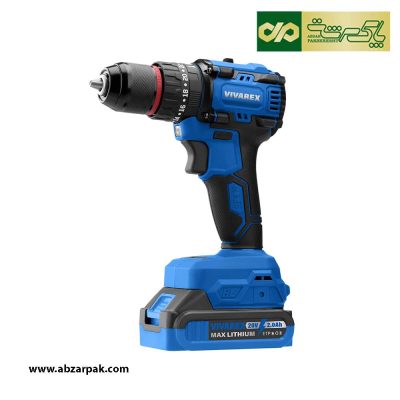 دریل شارژی 20 ولت براشلس ویوارکس VIVAREX مدل VR2010-BLX