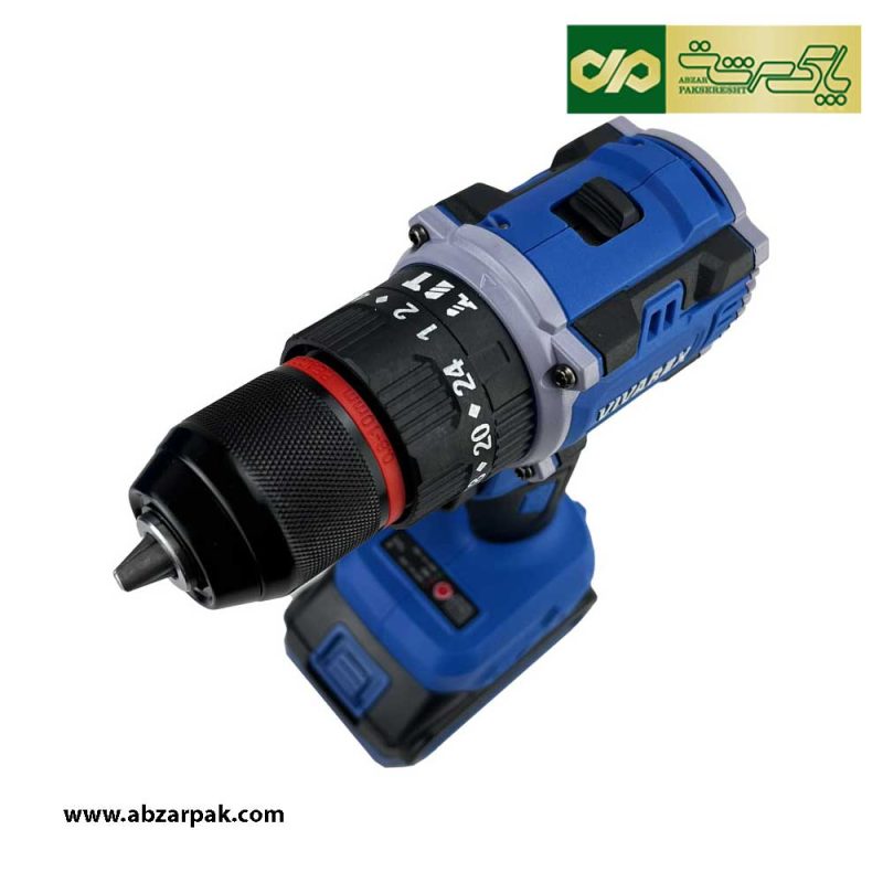 دریل شارژی 20 ولت براشلس ویوارکس VIVAREX مدل VR2010-BLX