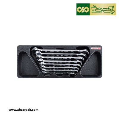 مجموعه یکسر جغجغه تاپ تول 8 عددی ضامن دار اینچی مدل GBAT0803