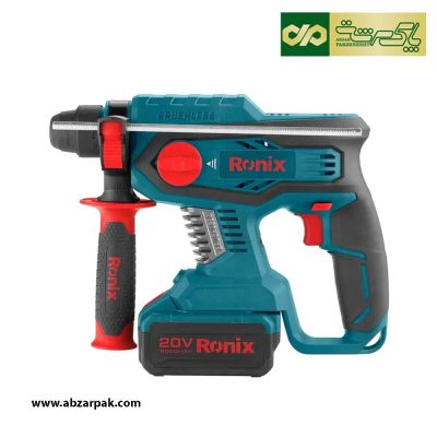 بتن کن شارژی براشلس 20 ولت رونیکس RONIX مدل 8910