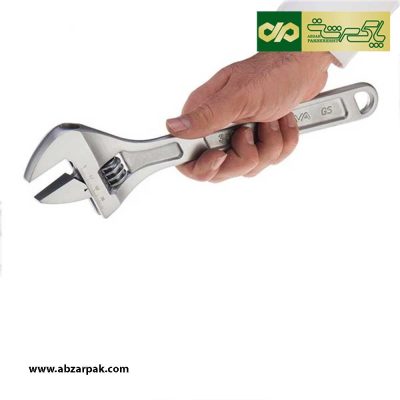 آچار فرانسه 15 اینچ سفید نووا NOVA مدل NTA-3005