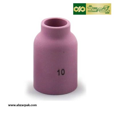 سرامیک گاز لنز تورچ جوشکاری آرگون سایز 10