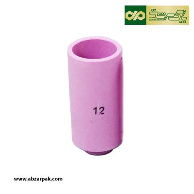 سرامیک گاز لنز تورچ جوشکاری آرگون سایز 12