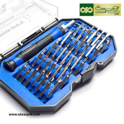 مجموعه 37 عددی پیچ گوشتی و بیت ساعتی ویوارکس VIVAREX مدل VR3765-SD