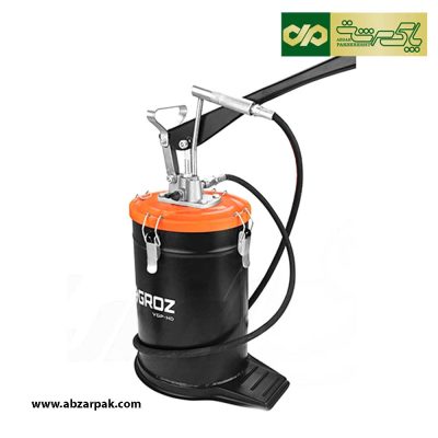 گریس پمپ دستی سطلی 8 کیلویی فشار قوی گروز GROZ مدل VGP-HD-8