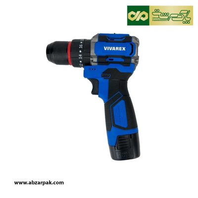 دریل شارژی چکشی 16.8ولت براشلس ویوارکس مدل VR1610V-21BL