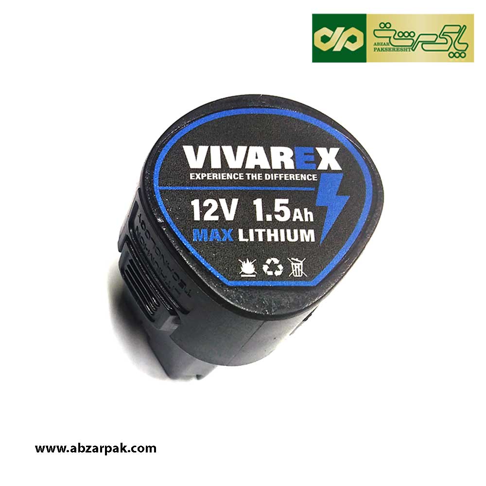 باطری لیتیومی 12 ولت 1.5 آمپر ساعت ویوارکس VIVAREX مدل VR1215-LB باطری لیتیومی 12 ولت 1.5 آمپر ساعت ویوارکس VIVAREX مدل VR1215-LB