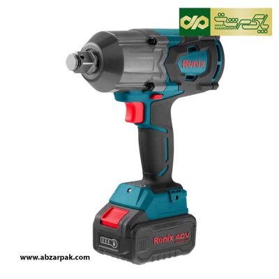 کیت بکس شارژی براشلس 40 ولت درایو 3/4 اینچ 1200 نیوتن متر رونیکس RONIX مدل 8917-407
