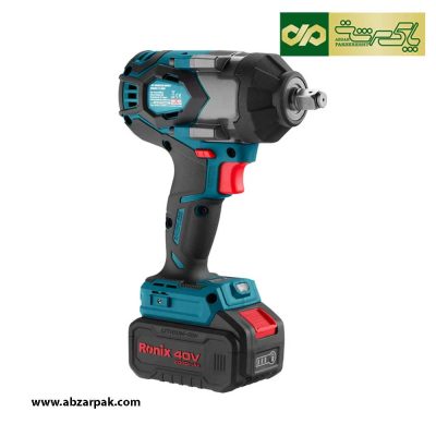 کیت بکس شارژی 40 ولت براش لس 800 نیوتن متر 1/2 اینچ رونیکس RONIX مدل 8907-407