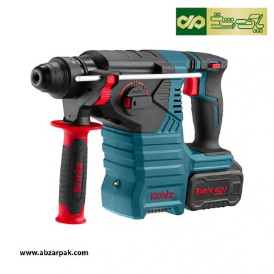 کیت بتن‌کن شارژی براش‌لس 40 ولت 2.4 ژول 28 میلی‌متری رونیکس RONIX مدل 8910-407