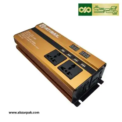 مبدل برق خودرو (کانورتر) ۱۲ به ۲۲۰ ولت ظرفیت 1000 وات اینتیمکث INTIMAX کد 1101