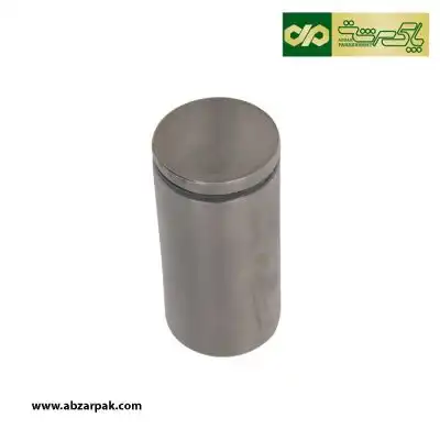 بست شیشه به دیوار استوانه ای استیل