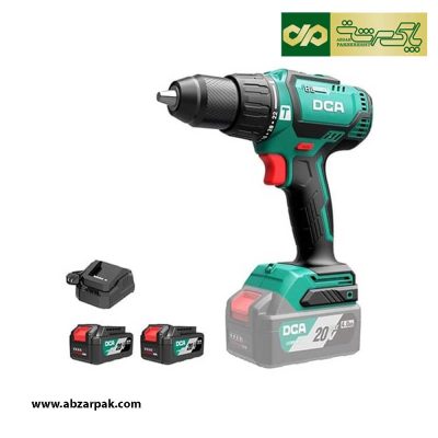 دریل شارژی 20 ولت چکشی دی سی ای DCA مدل ADJZ05-13EM