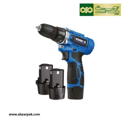 دریل شارژی 12 ولت ویوارکس VIVAREX مدل VR1215V-2B