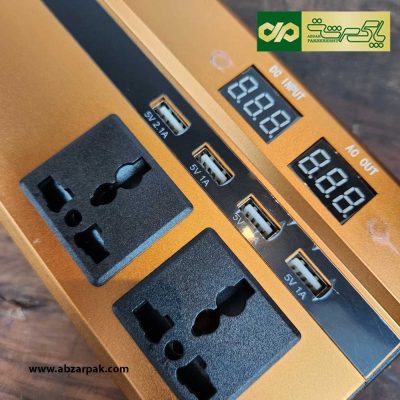 مبدل برق خودرو (کانورتر) ۱۲ به ۲۲۰ ولت ظرفیت 3000 وات اینتیمکث INTIMAX کد 1103