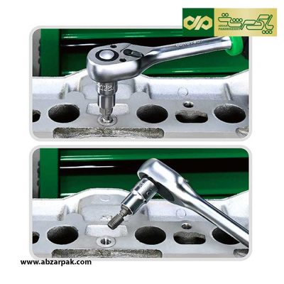 مجموعه بیت قلاویز چپگرد 15 عددی تاپ تول TOPTUL مدل  JGAI1503