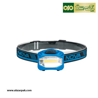 چراغ پیشانی ۳ وات ۱۰۰ لومن نووا NOVA مدل 3040