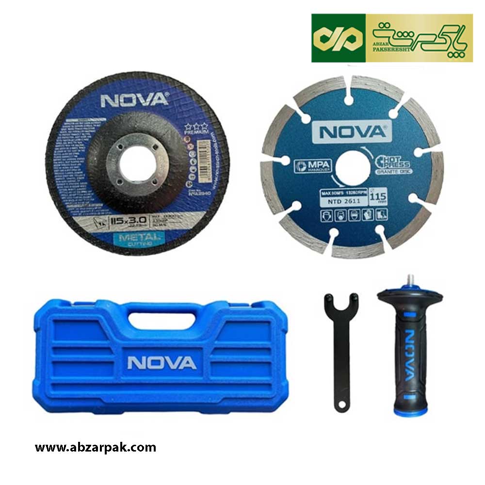 کیت مینی فرز دیمردار 1200 وات نووا NOVA مدل 3118 کیت مینی فرز دیمردار 1200 وات نووا NOVA مدل 3118