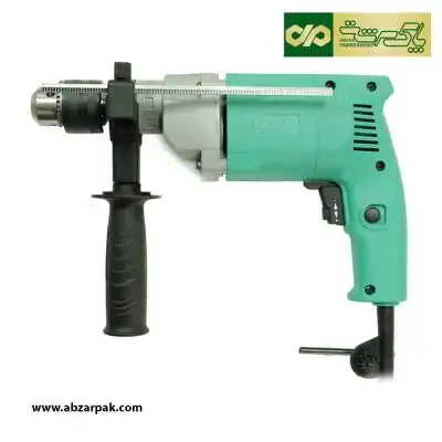 دریل چکشی ۵۰۰ وات دی سی ای DCA مدل AZJ03-13 با سه‌نظام آچاری ۱۳ میلی‌متری