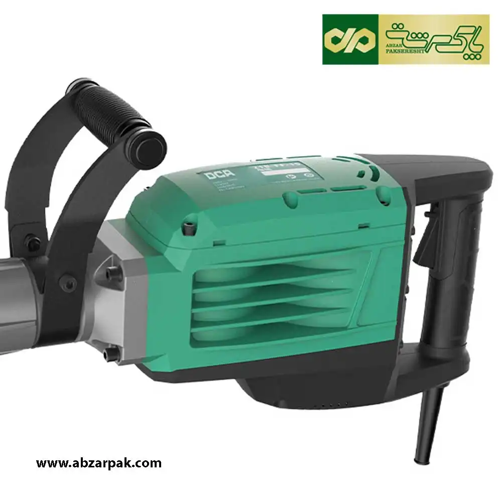 چکش تخریب 15 کیلویی 1600 وات روغنی دی سی ای DCA مدل AZG05-15 (1) چکش تخریب روغنی ۱۵ کیلویی ۱۶۰۰ وات دی سی ای DCA مدل AZG05-15